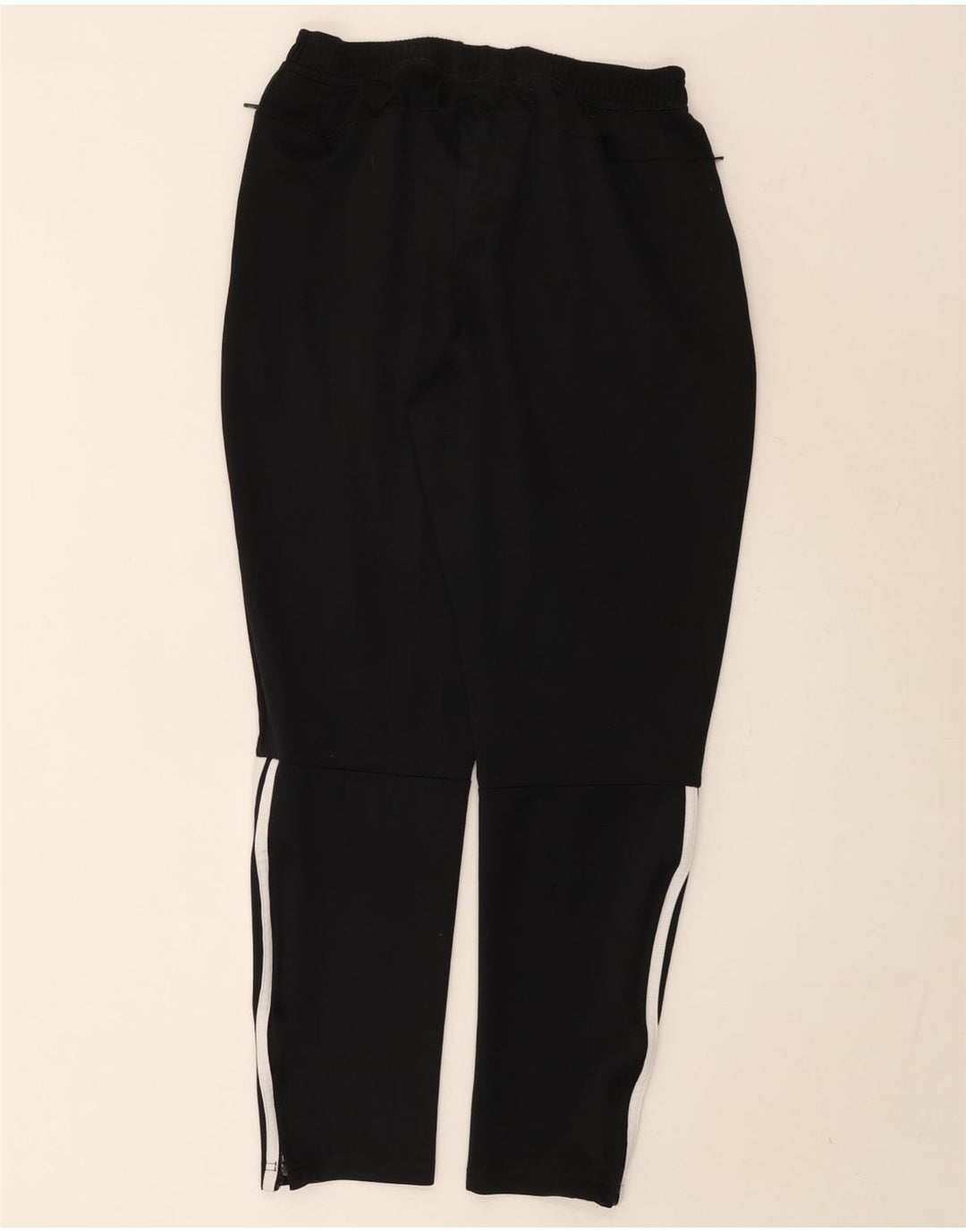 Pantaloni da tuta da uomo ADIDAS grandi neri in poliestere