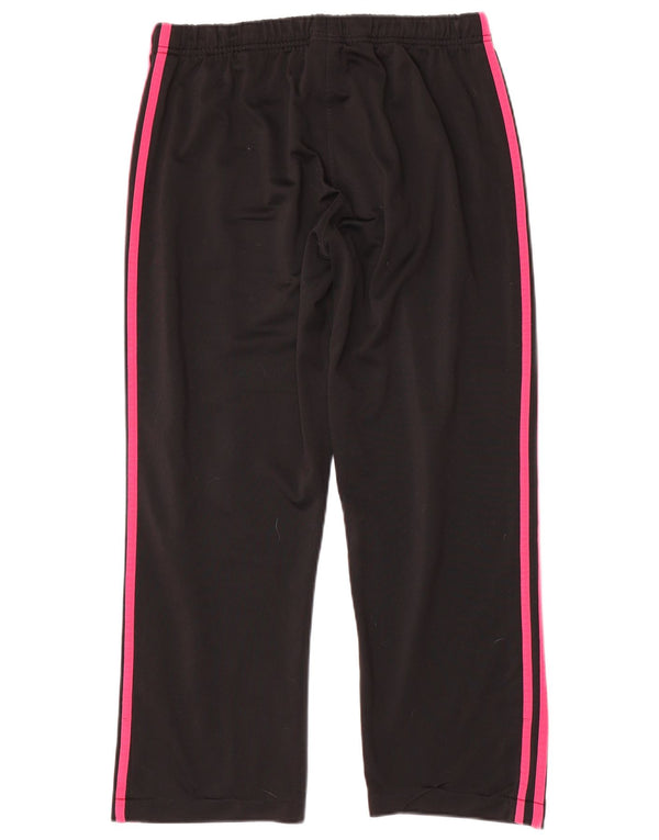 Pantaloni da tuta da donna Adidas UK 16 Large Nero Poliestere