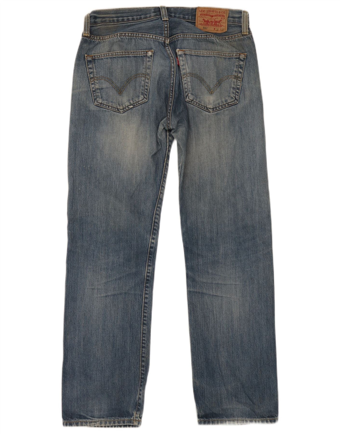 Levi's Uomo 501 Jeans dritti W32 L32 Cotone Blu