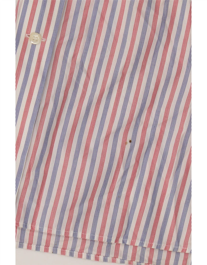 Camicia Boggi Milano da uomo in cotone a righe grandi rosse