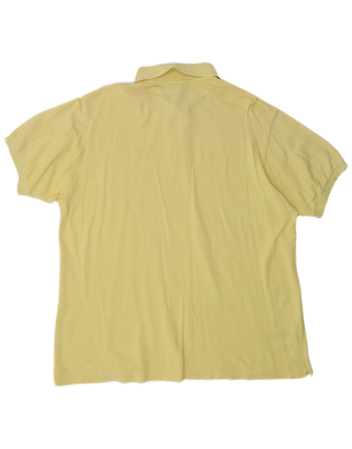 Polo da uomo Lacoste taglia 8 3XL cotone giallo