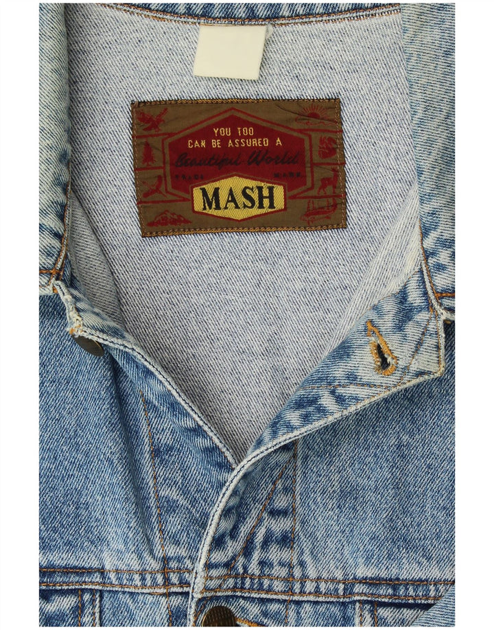 Giacca di jeans da uomo MASH UK 42 XL Blu