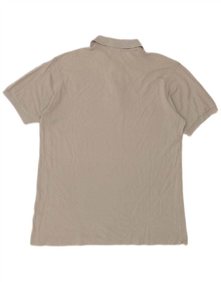 Polo da uomo LACOSTE taglia 5 grande in cotone grigio