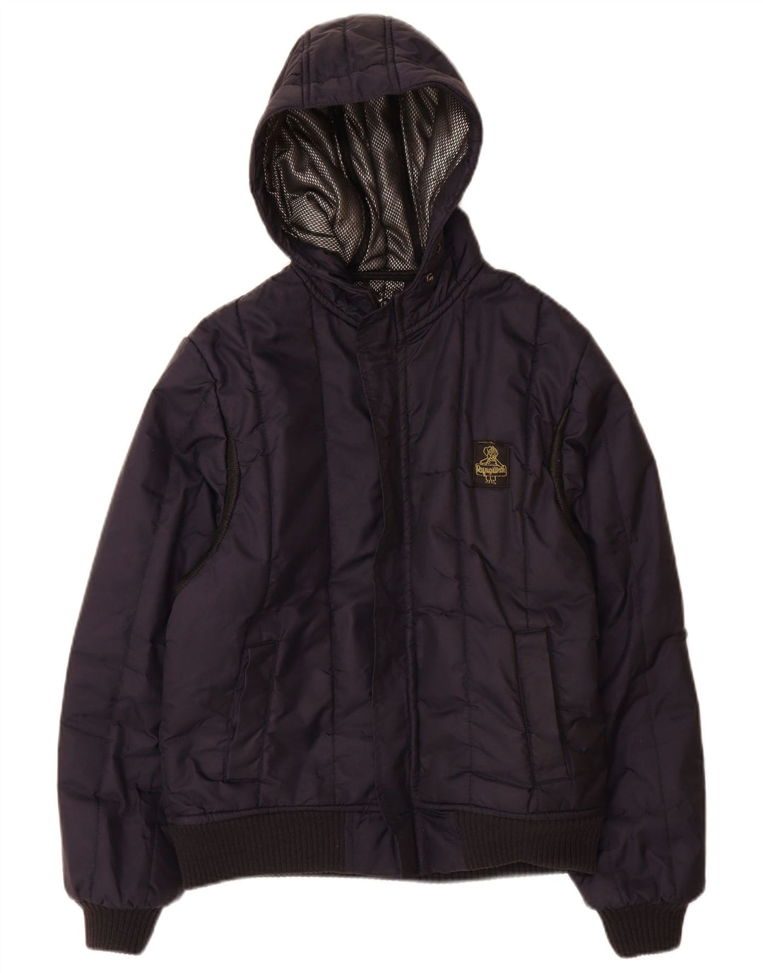 Refrigiwear Giubbotto Imbottito con Cappuccio da Bambino 13-14 Anni Large Blu Navy in Poliammide