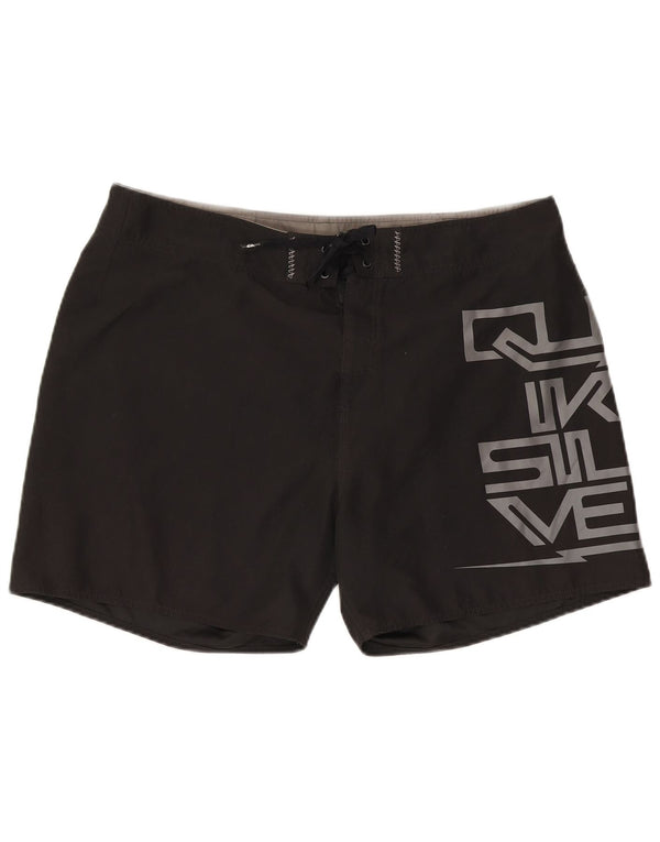 Pantaloncini da bagno grafici da uomo Quiksilver XL poliestere nero