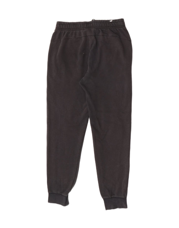 Pantaloni da tuta da uomo Puma Joggers medi neri in cotone sportivo