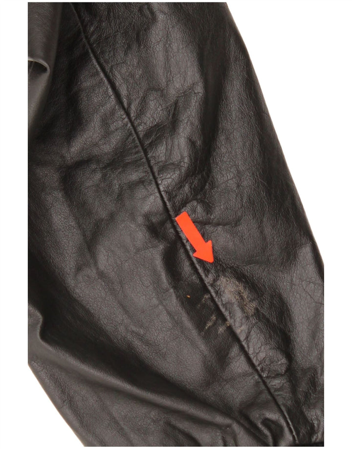 Giacca in Pelle Uomo Piccini IT 58 2XL Pelle Nera