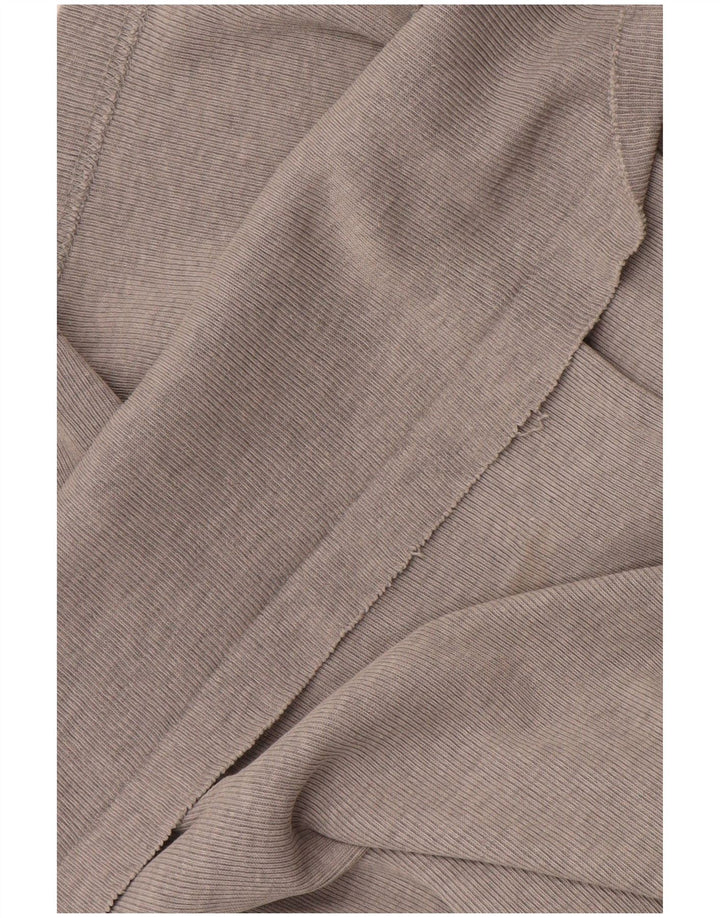 Gap T-shirt da donna Top UK 16 grande cotone grigio
