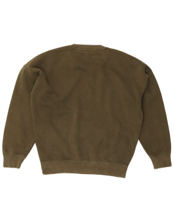 Felpa da uomo Adidas Maglione piccolo in cotone kaki