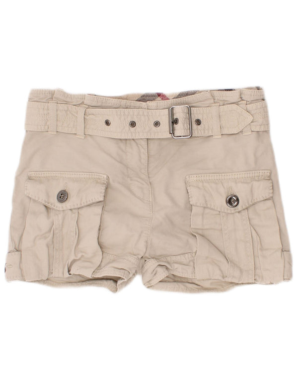 Pantaloncini cargo per ragazze Burberry 5-6 anni W22 in cotone beige