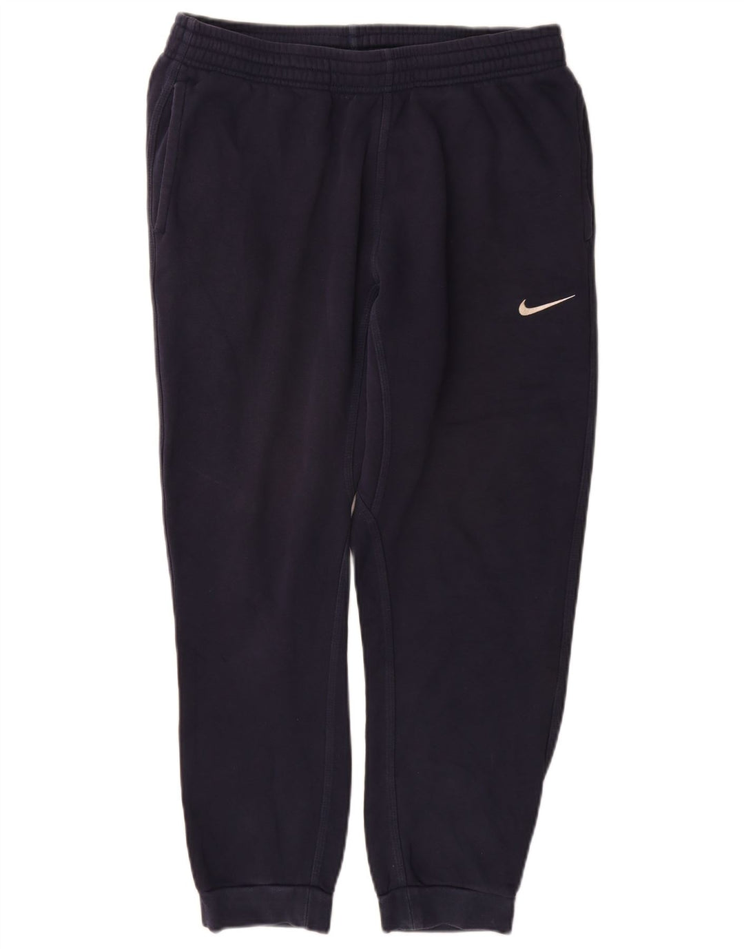 Pantaloni da tuta da uomo Nike Joggers medi in cotone blu navy