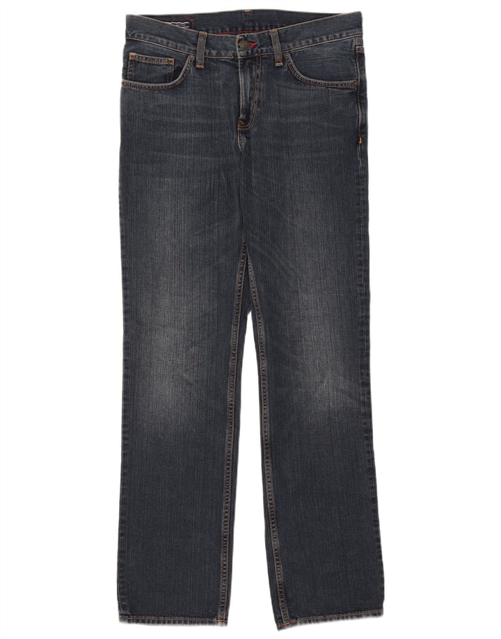 Jeans dritti da donna Tommy Hilfiger W31 L32 cotone blu