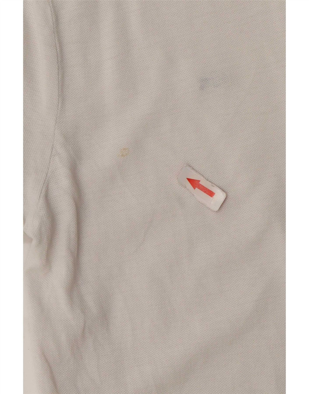 Polo da donna Lacoste taglia 42 grande in cotone bianco
