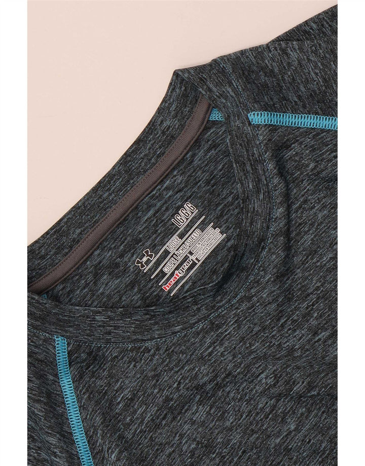 Maglietta Under Armour da uomo Heat Gear, grande, grigia