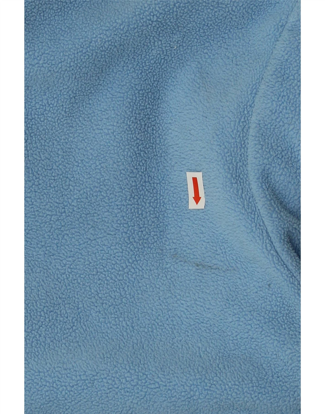 Maglione in pile da donna Fila con collo con zip UK 14 grande poliestere blu