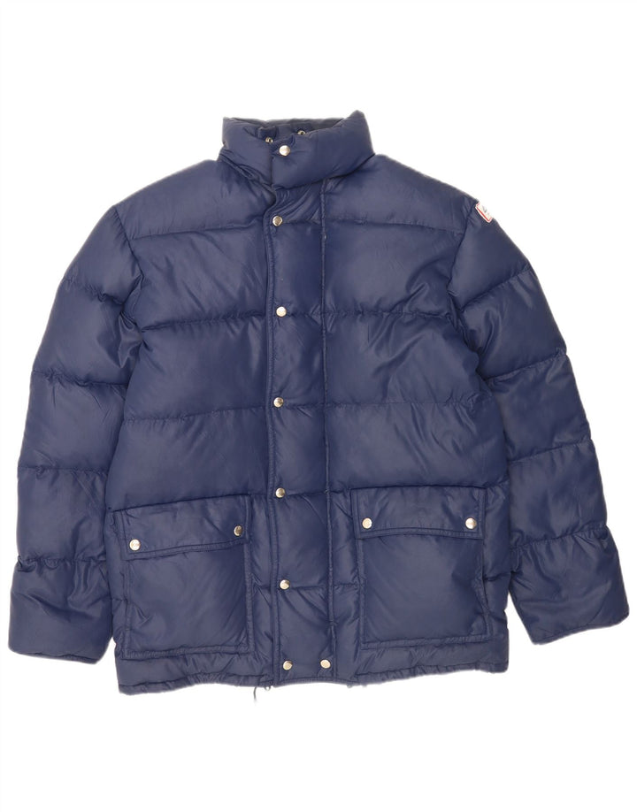 Giacca imbottita da uomo Dolomite UK 40 Large in nylon blu navy