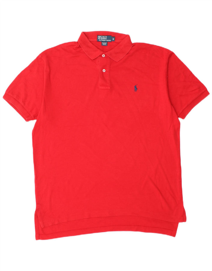 Polo Ralph Lauren da uomo in cotone rosso medio