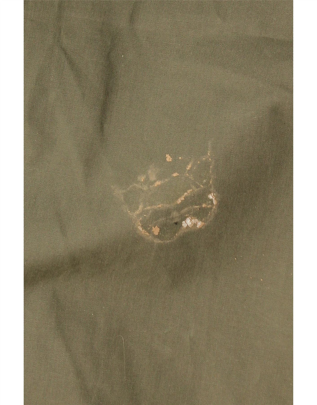 Giacca militare con cappuccio da uomo VINTAGE UK 42 XL Cachi