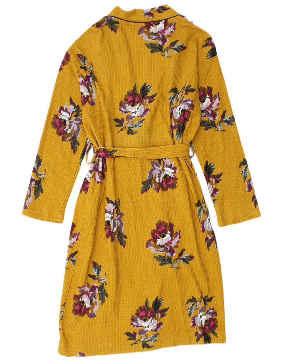 Abito a vestaglia oversize da donna Joules UK 10 Piccolo floreale giallo
