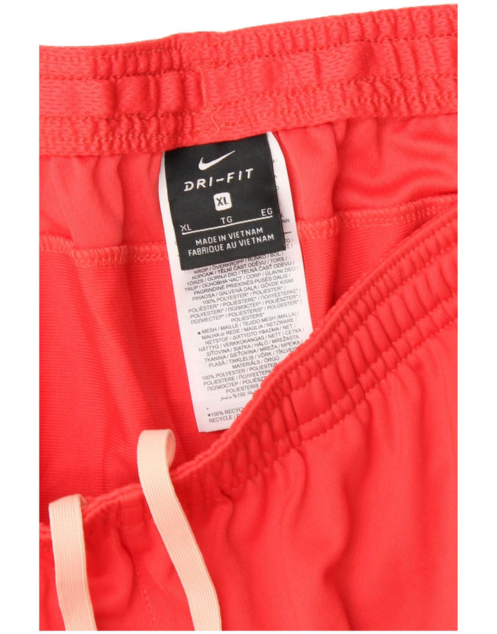 Pantaloni da tuta Nike Dri Fit da uomo XL rosa poliestere