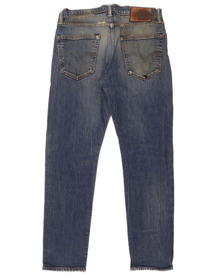 Jeans slim da uomo Levi's W30 L32 in cotone blu