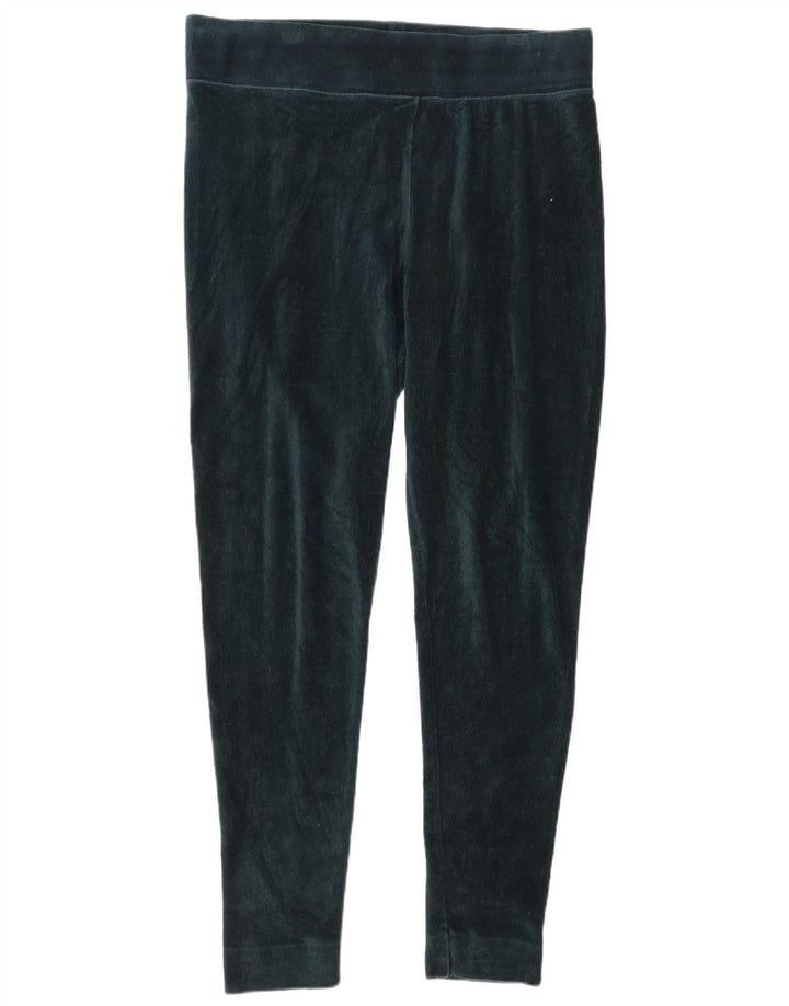 Leggings in velluto da donna Marks & Spencer UK 16 Large Verde