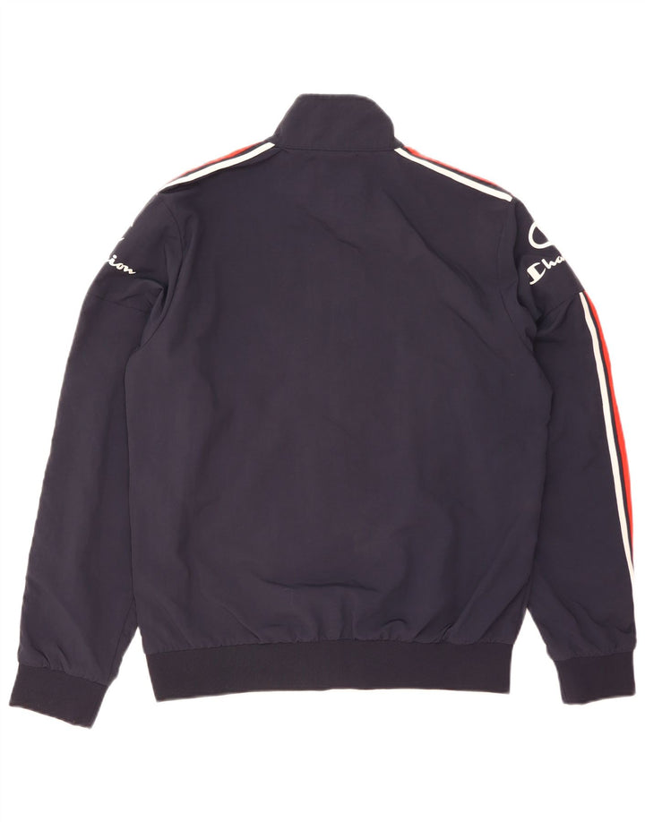 CHAMPION Giacca da tuta grafica da uomo medio blu navy