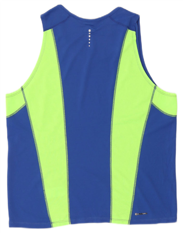 Canotta da uomo The North Face grande blu in poliestere color block