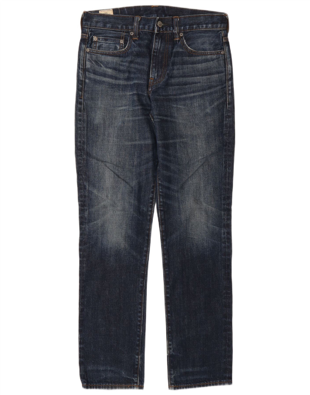 Jeans dritti da uomo 770 J. Crew W29 L32 cotone blu navy