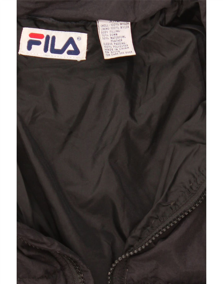 Giacca imbottita da uomo Fila UK 44 2XL nylon nero