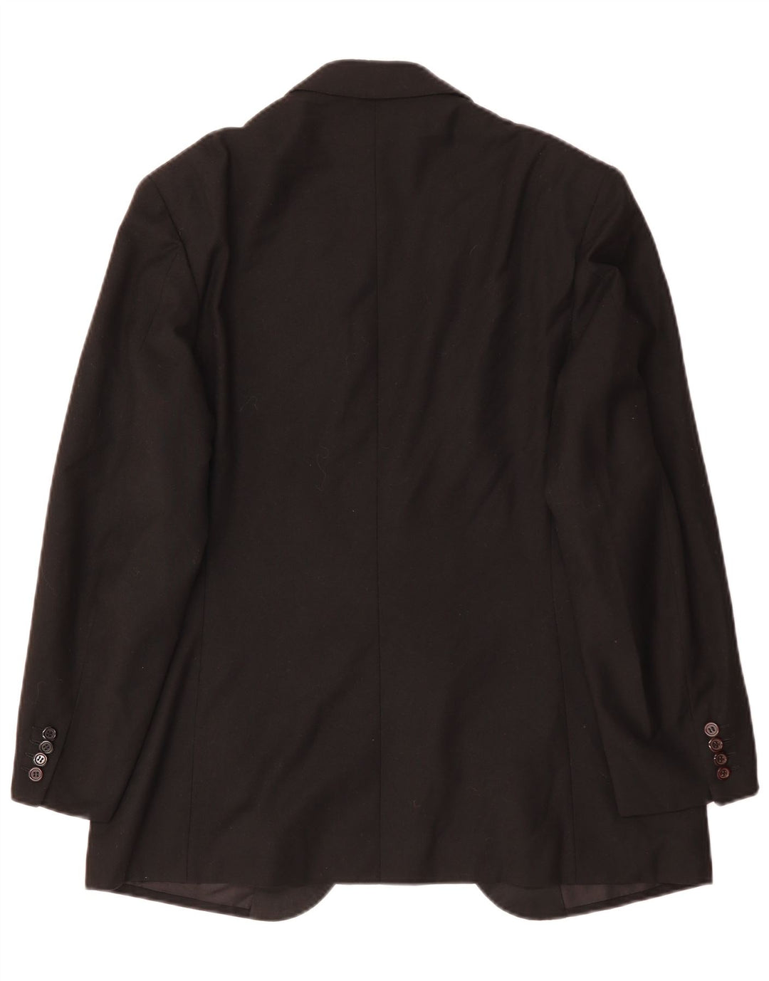 Giacca blazer vintage da uomo a 1 bottone UK 38 media nera