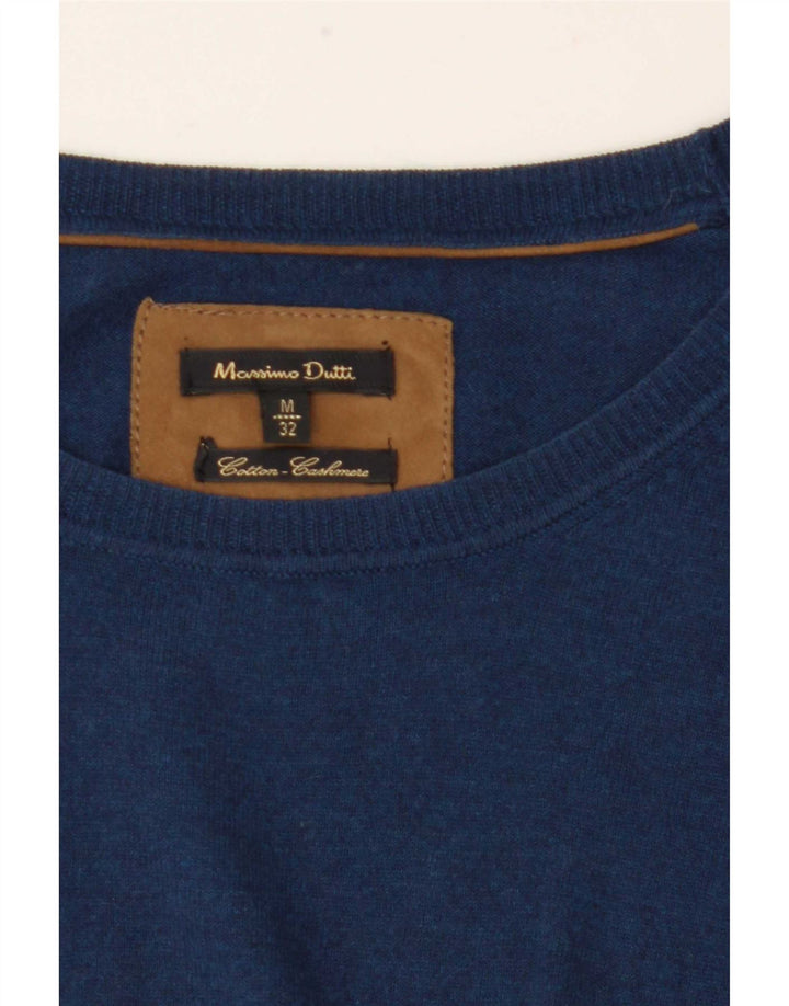 Maglione maglione con scollo a barca da donna Massimo Dutti UK 12 Blu medio