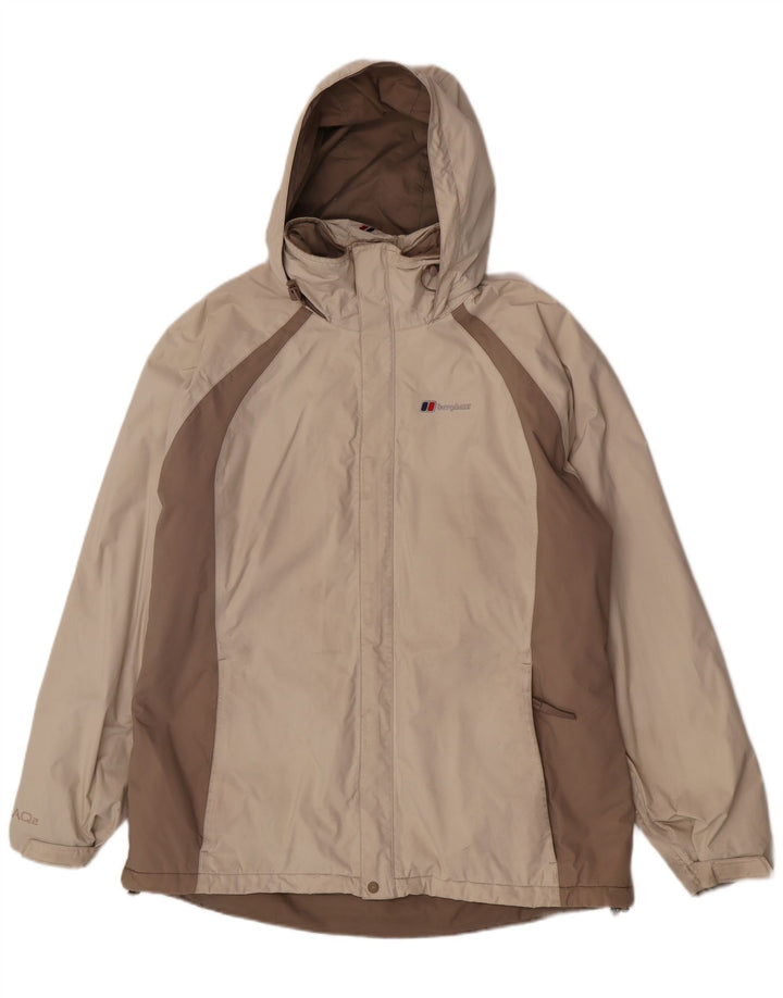 Giacca a vento oversize da donna Berghaus UK 14 Colorblock beige medio