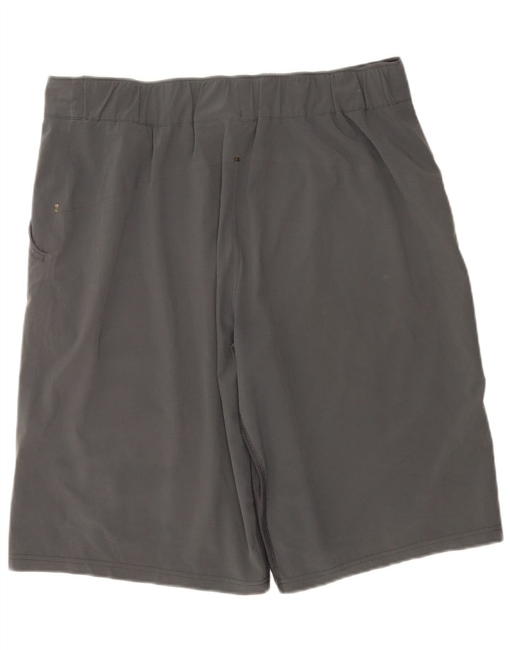 Pantaloncini chino NIKE Dri Fit da uomo grandi W34 poliestere grigio