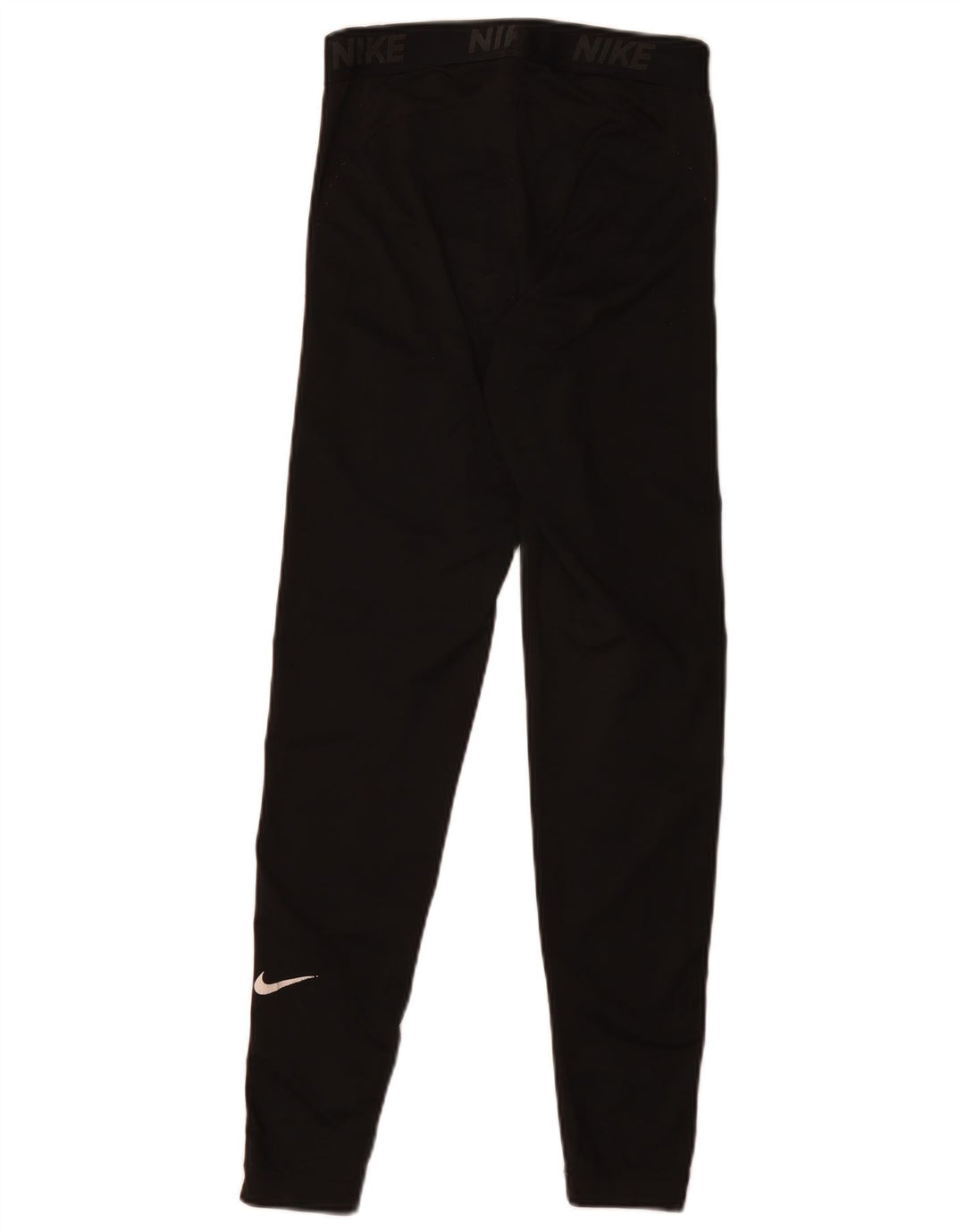 Leggings grafici Nike Dri Fit da donna UK 10 piccoli poliestere nero