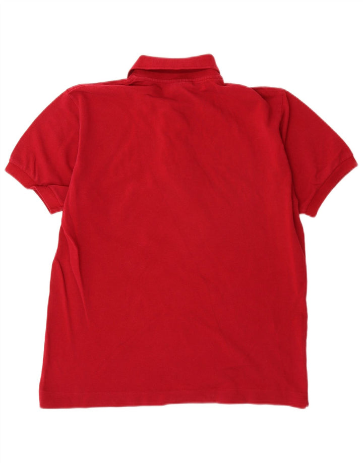Polo da uomo Lacoste taglia 3 piccola in cotone rosso