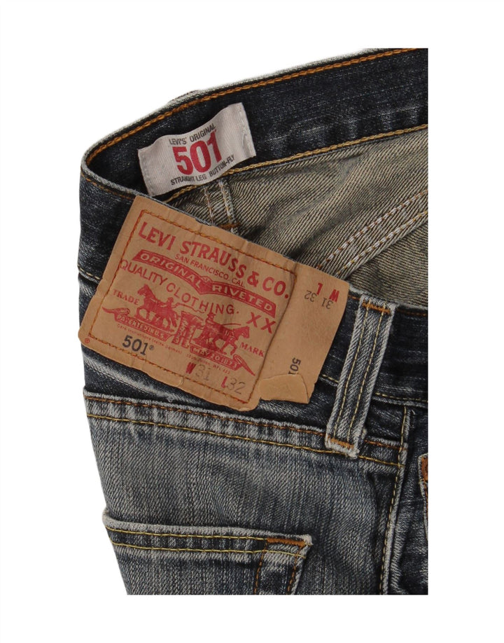 Levi's Uomo 501 Jeans dritti W31 L32 Blu