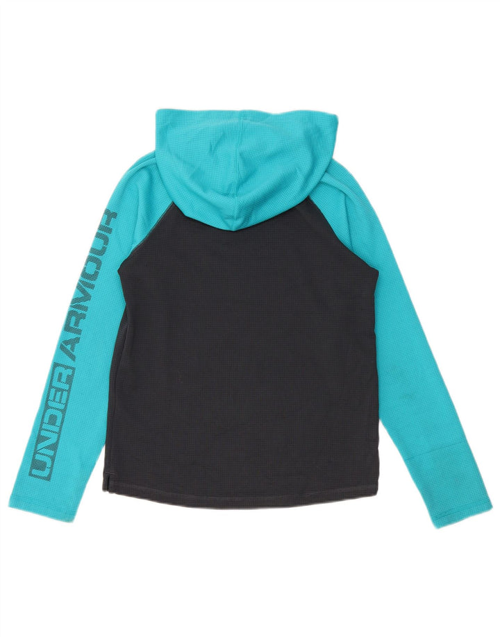 Maglietta grafica da ragazzo UNDER ARMOUR manica lunga 9-10 anni medio nera