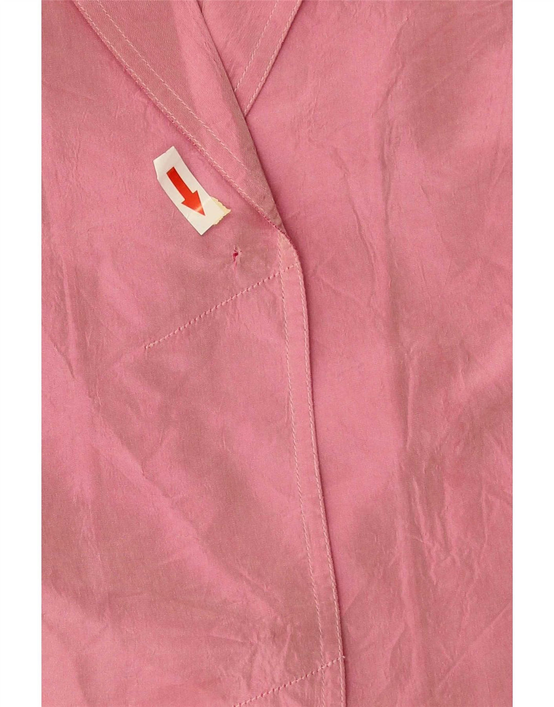 Camicetta camicia vintage da donna EU 38 acetato rosa medio