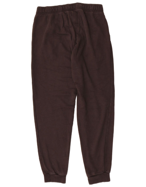 Pantaloni da tuta con grafica PUMA da donna Joggers UK 16 Large Nero Cotone