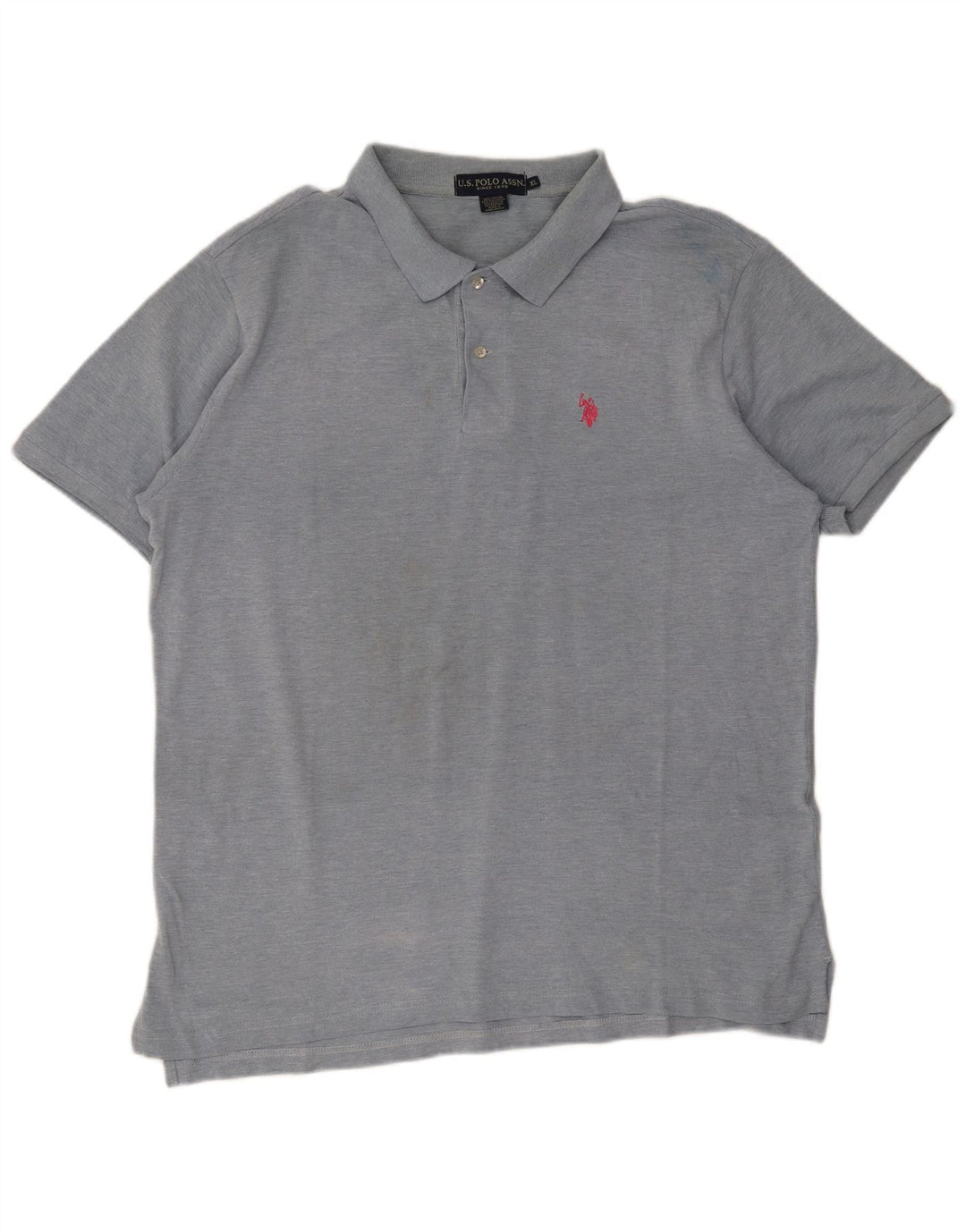 Polo Assn. Camicia da uomo XL in cotone blu