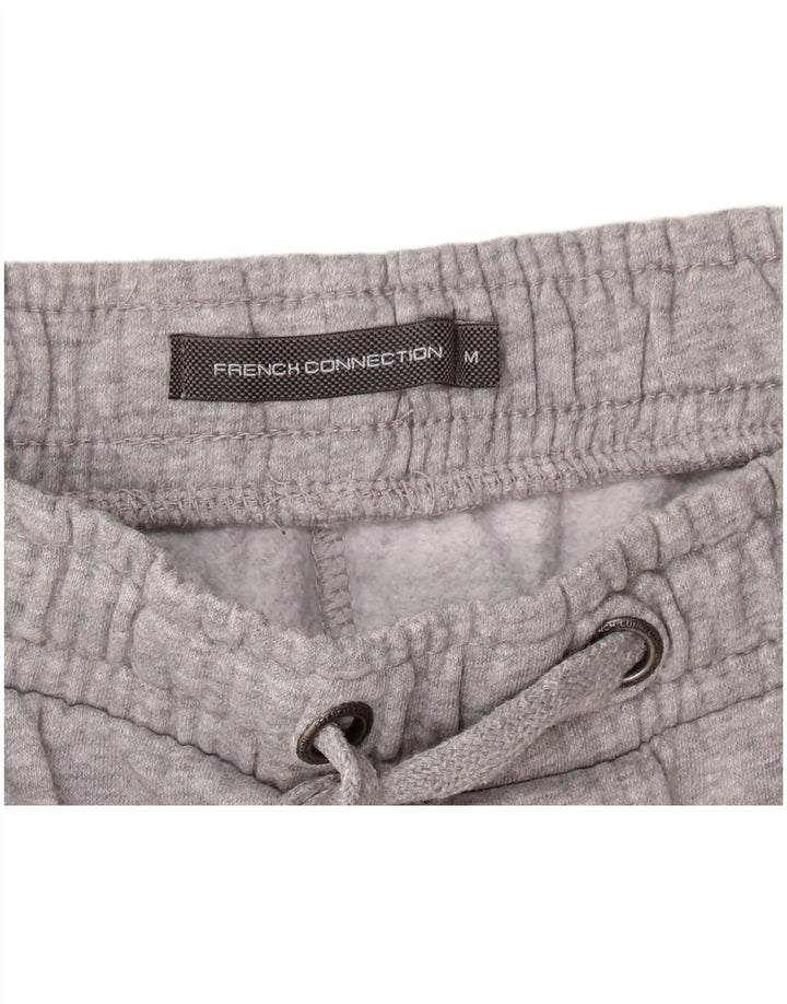FRENCH CONNECTION Mens Sport Shorts Medium  Grey Cotton