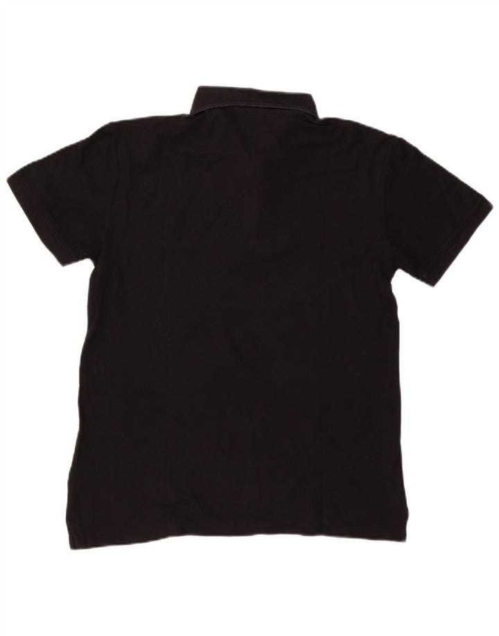 Polo da uomo Calvin Klein piccola in cotone nero