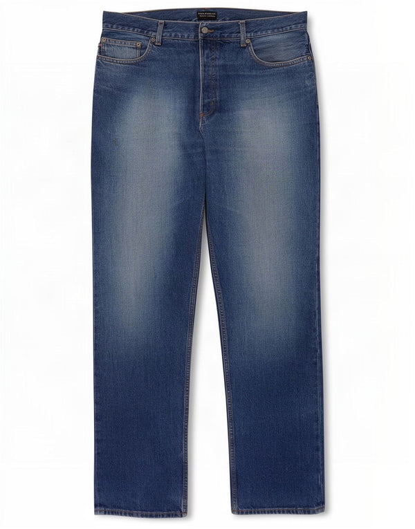 Jeans dritti da uomo Polo Ralph Lauren W36 L34 cotone blu