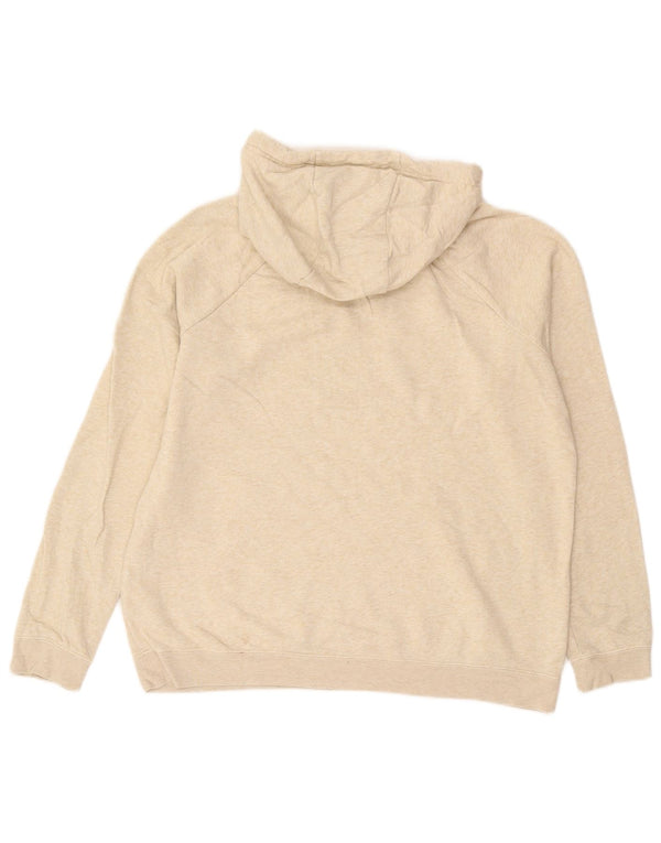 Felpa con cappuccio da uomo Nike Large Beige