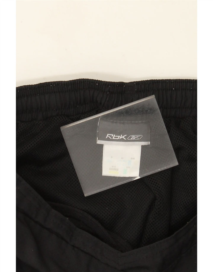 Pantaloni da tuta da donna Reebok UK 10 Small Nero Poliestere