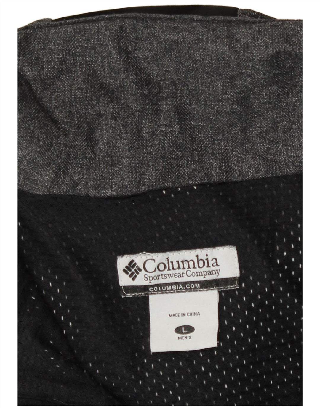 Giacca utility da uomo con cappuccio Columbia UK 40 Large Grigia in poliammide
