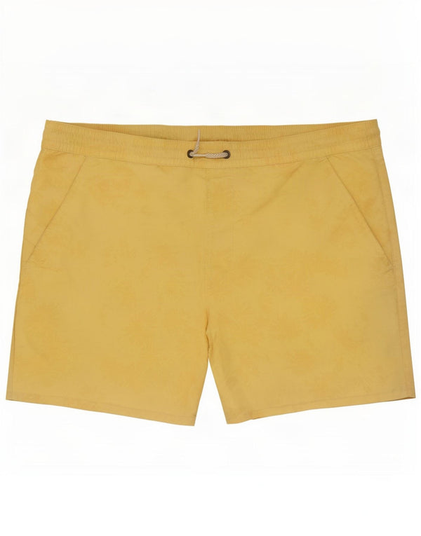 Pantaloncini da bagno da uomo Timberland medio giallo poliestere