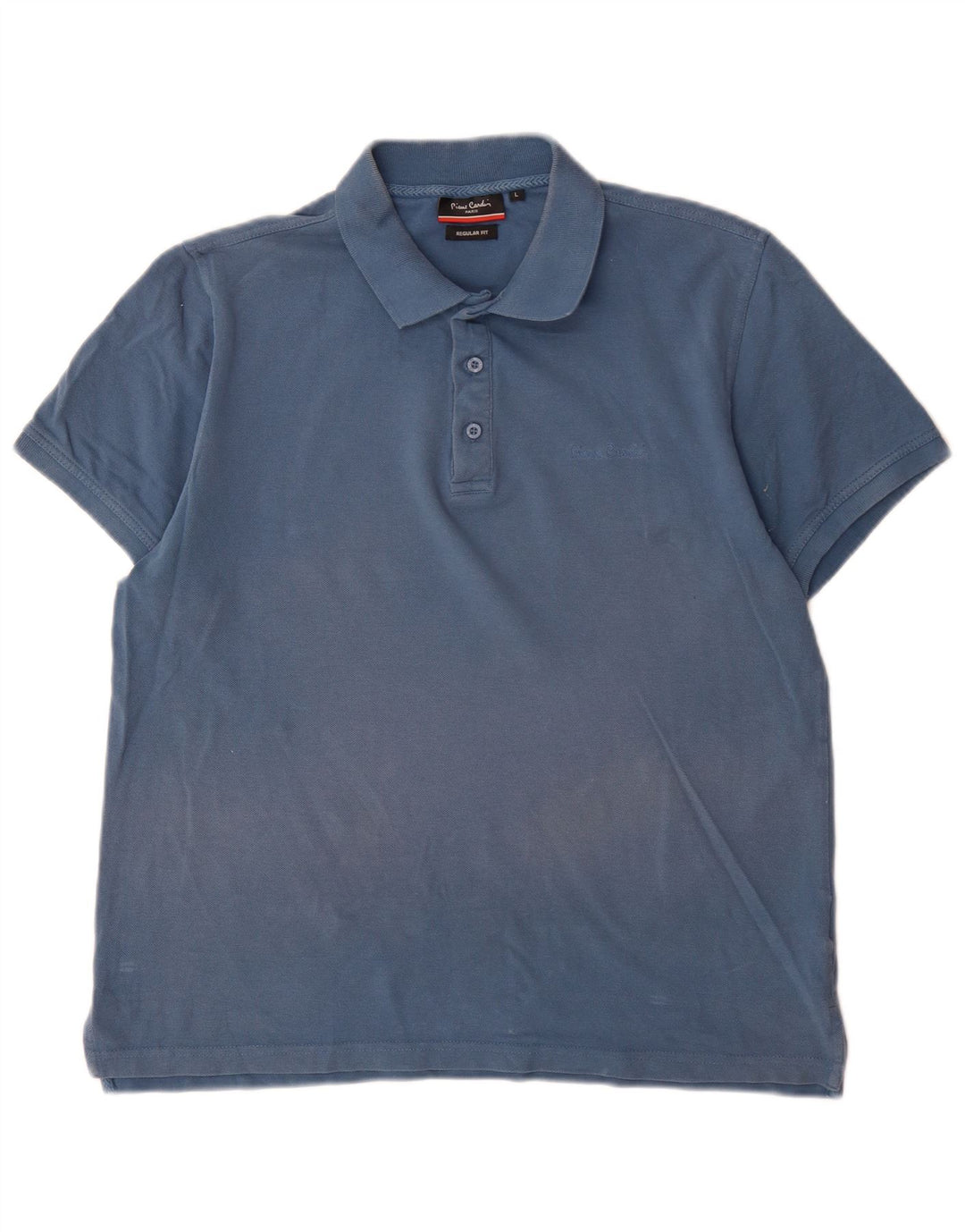 Polo da uomo Regular Fit Pierre Cardin, taglia grande, in cotone blu