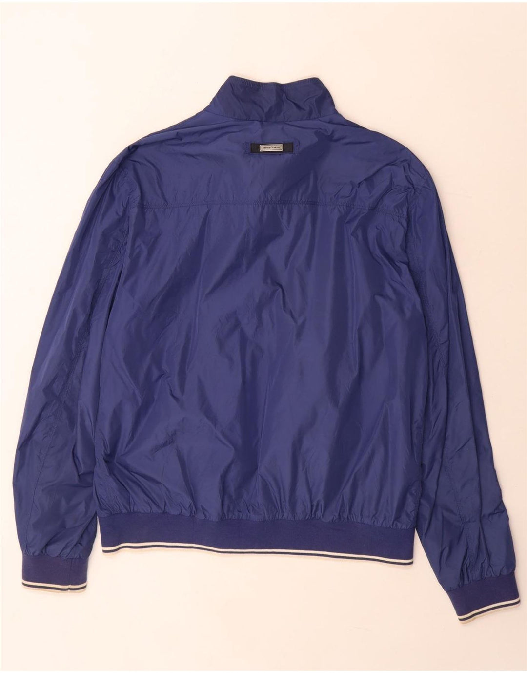 Giubbotto bomber grafico da uomo Henry Cottons IT 52 XL blu poliammide
